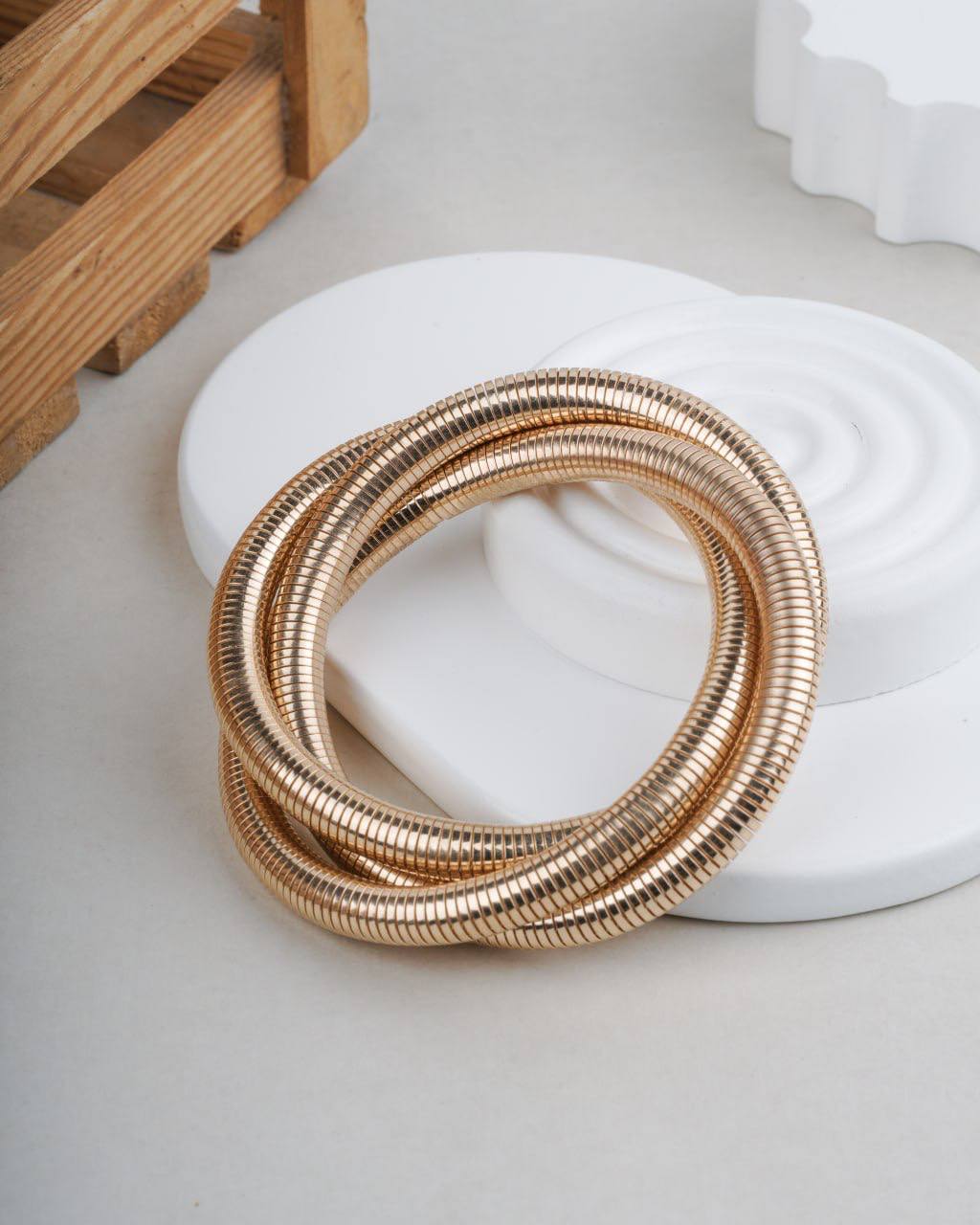 Seoul Stacked Snake Bracelet