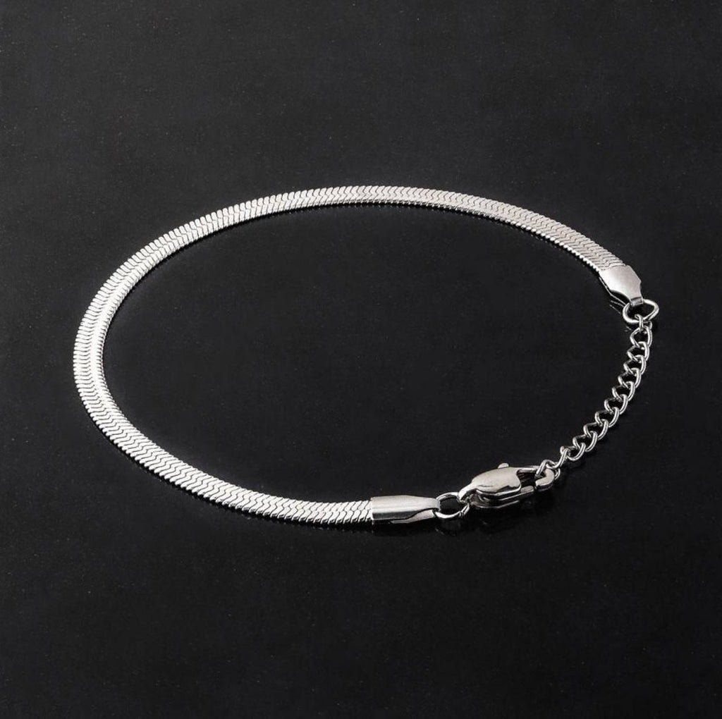 Herringbone Snake Bracelet –