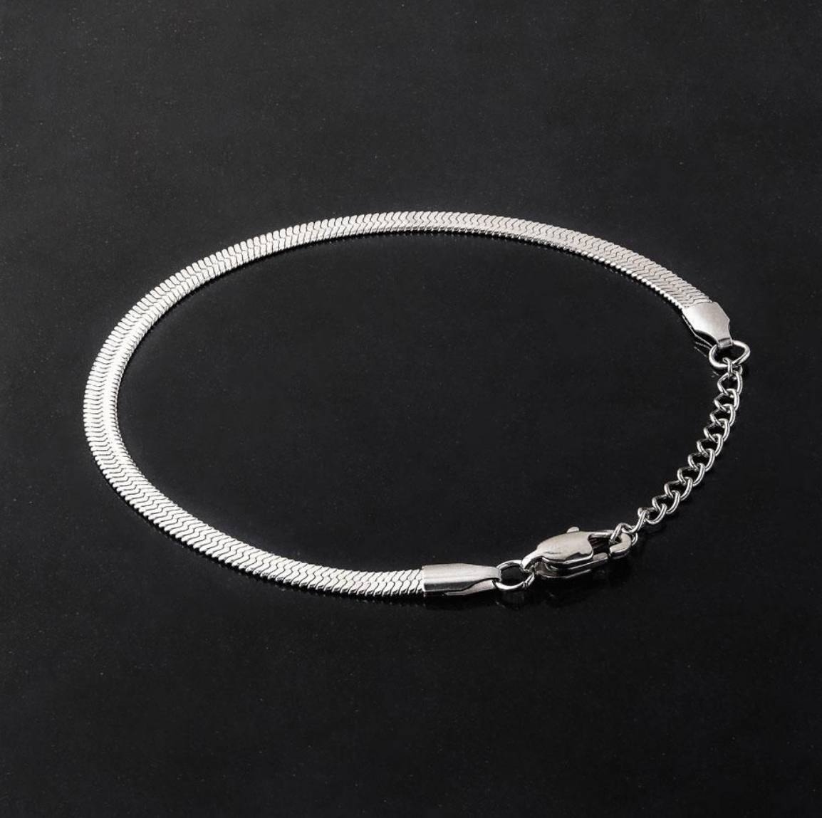 Herringbone Snake Bracelet –