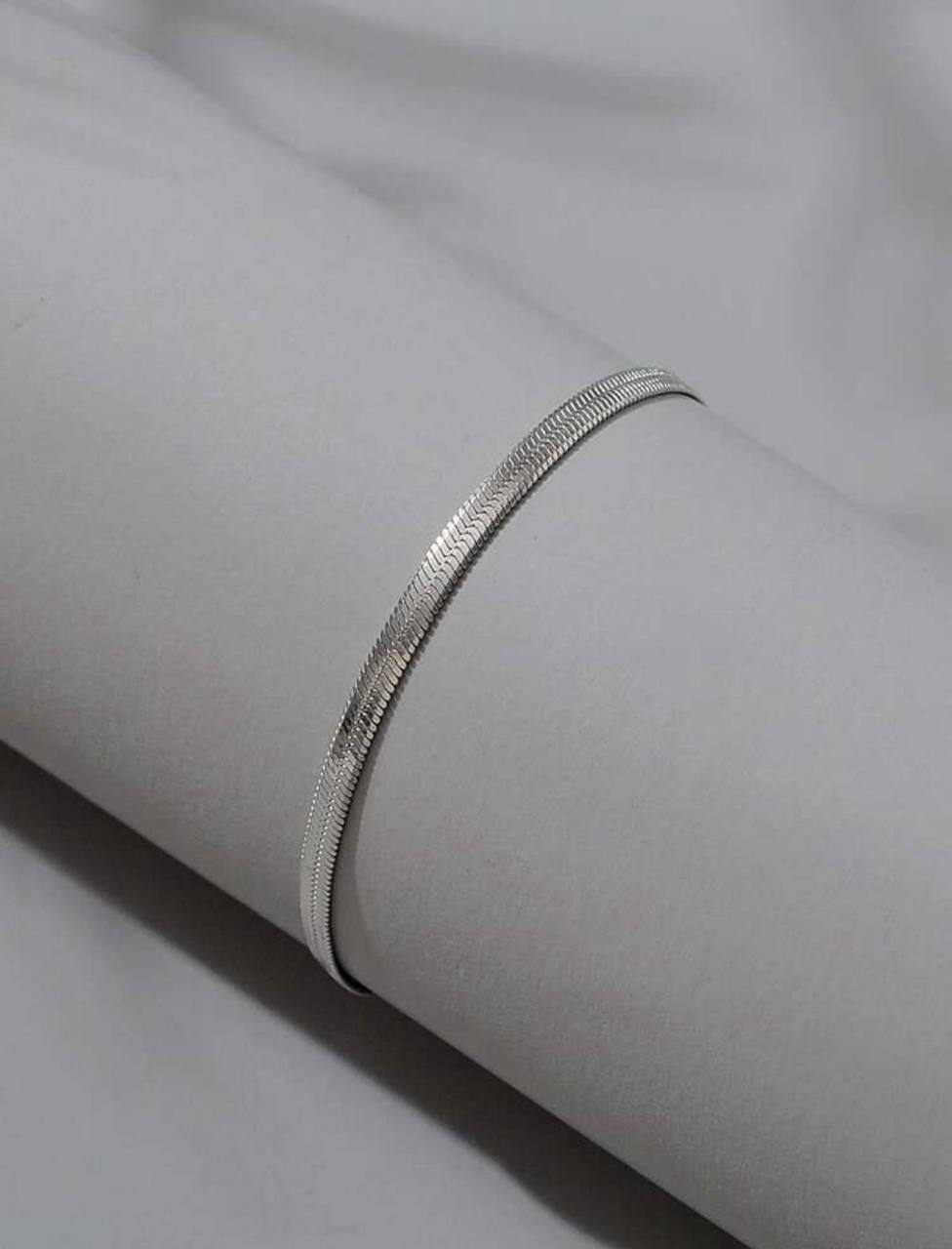 Herringbone Snake Bracelet –